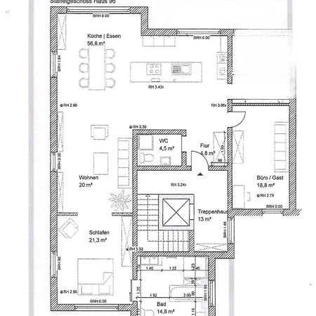 Appartement Loft - Exclusive Penthousewohnung Konen